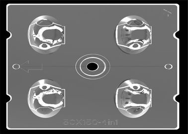 নার্ভ এঙ্গেল অপটিক্যাল মাল্টি LED লেন্স নাগরিক বন্যা আলো জন্য পরিবেশগত বন্ধুত্বপূর্ণ