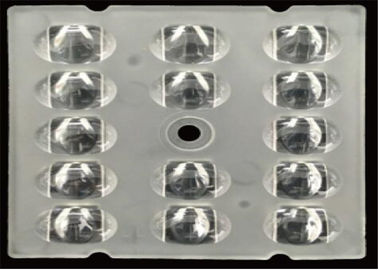 Osram 3030 চিপ LED স্ট্রিট লাইট সামগ্রী লেন্স 14 মধ্যে 1 65 * 130 ডিগ্রী সঙ্গে
