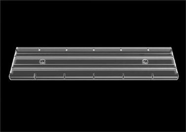 ডাবল অাসম্যাট্রিক LED ল্যাম্প লেন্স, সুপারমার্কেট জন্য অপটিক্স লেন্স / পণ্য শেল্ফ